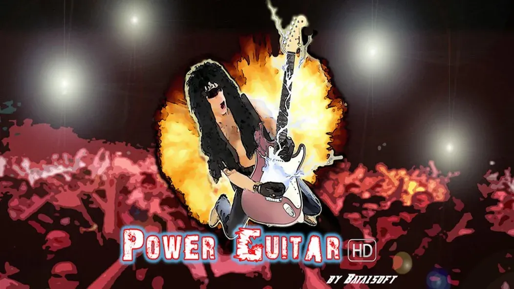 Скачать Power guitar HD на телефон — Много денег и все треки разблокированы — скриншот 2 Скачать Power guitar HD на телефон — Много денег и все треки разблокированы — скриншот 2