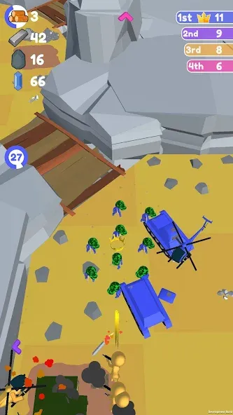 Islands Control: Army War MOD — Много денег на Андроид — скриншот 5