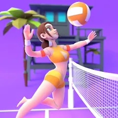 Скачать Beach Volleyball Game на Android — Много денег
