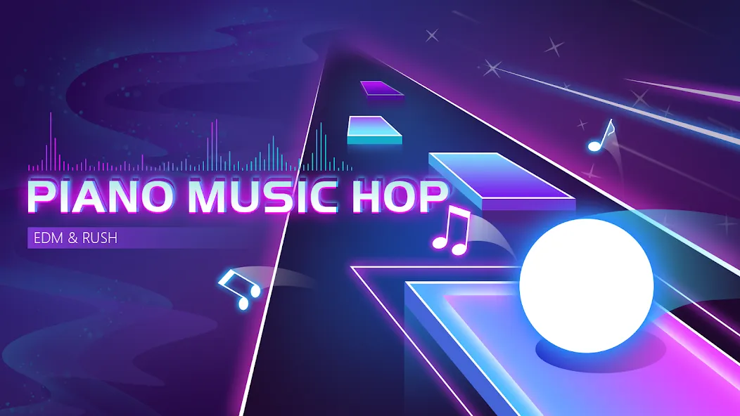 Piano Music Hop: EDM Rush! MOD APK — Много денег и без рекламы — скриншот 1