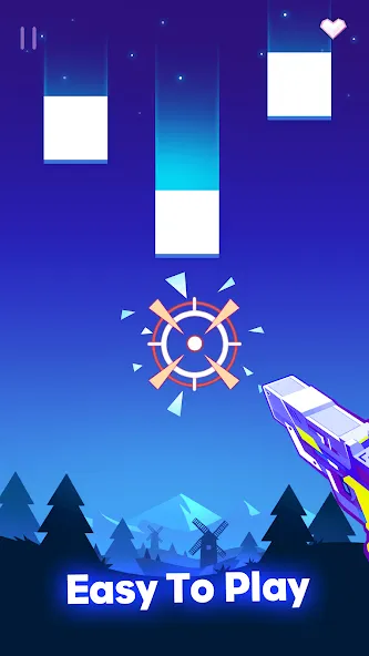Скачать взлом Beat Fire - Edm Gun Music Game на Андроид — Много денег и без рекламы — скриншот 1