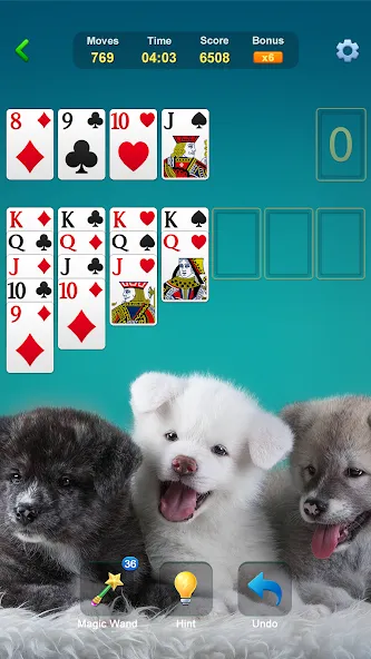 Solitaire - Classic Card Games MOD APK на Android — Все стили карточной колоды открыты — скриншот 4