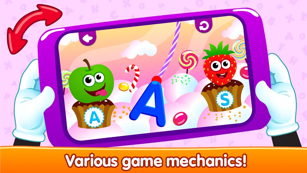 ABC kids! Alphabet learning! MOD — Все открыто на Андроид — скриншот 5