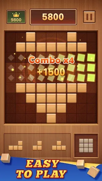 Скачать Wood Block 99 - Sudoku Puzzle MOD APK — Много денег — скриншот 3
