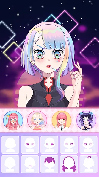 Скачать Anime Avatar Maker ASMR — Последняя версия (Всё открыто) — скриншот 5