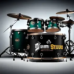 Drum Studio: Bateria Virtual — Взломанная версия (Все Премиум Наборы Разблокированы)
