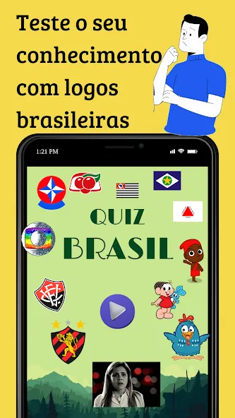 Скачать Quiz Brasil — Модификация Все уровни открыты — скриншот 1