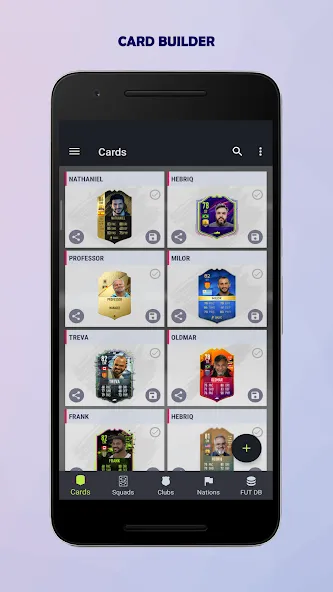 Скачать UT Card Builder 24 на Android — Много денег — скриншот 2