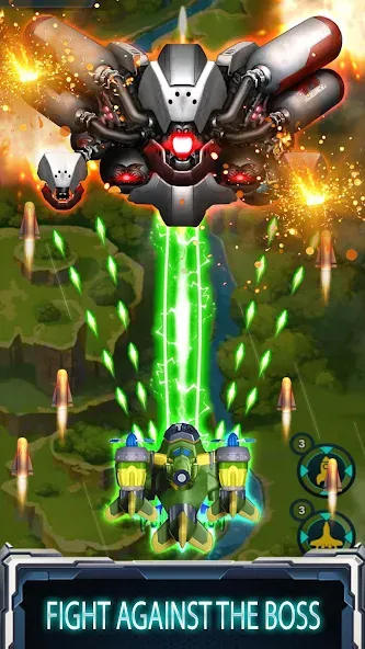 Скачать Skyforce Invaders — Модификация Много денег — скриншот 4