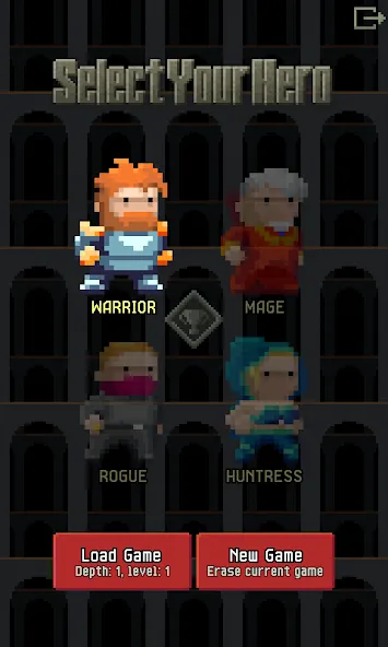 Скачать взломанную Pixel Dungeon ML — Много денег — скриншот 3
