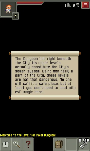 Скачать взломанную Pixel Dungeon ML — Много денег — скриншот 4