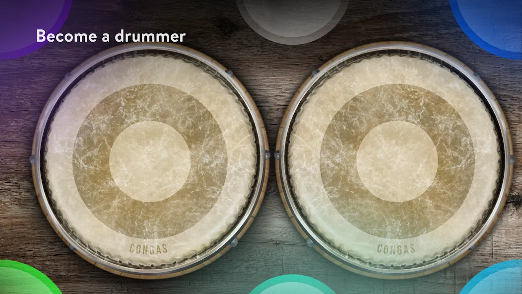 Congas & Bongos: percussion MOD APK на Android — Все инструменты разблокированы — скриншот 5