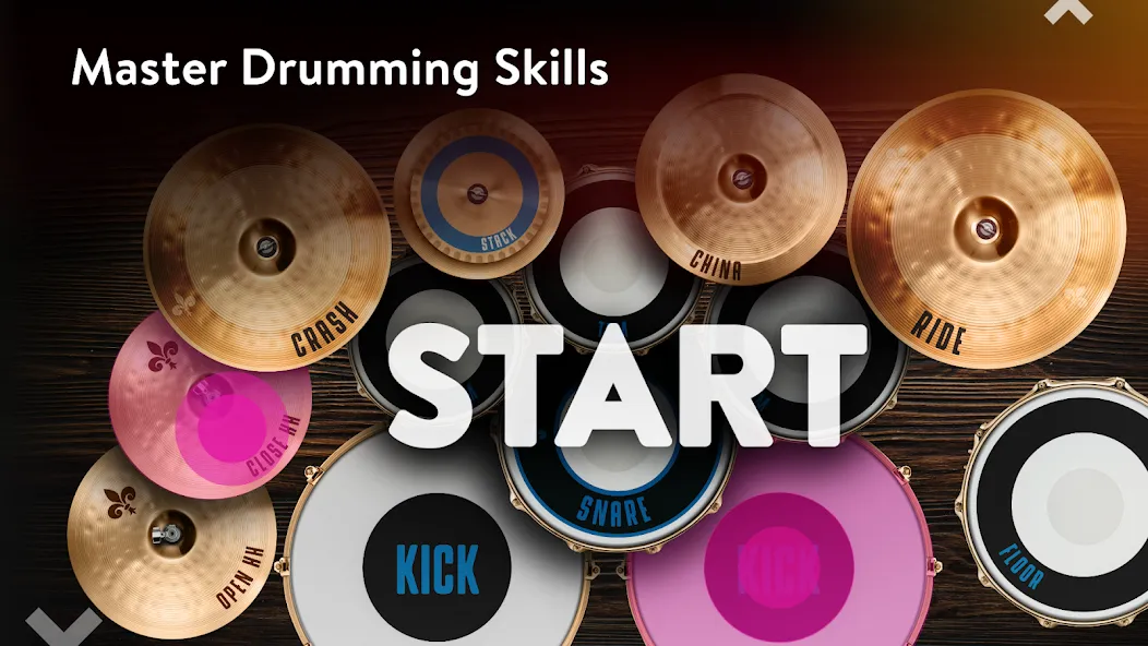 Real Drum: electronic drums Mod APK Все наборы ударных разблокированы — Скачать на Андроид — скриншот 2