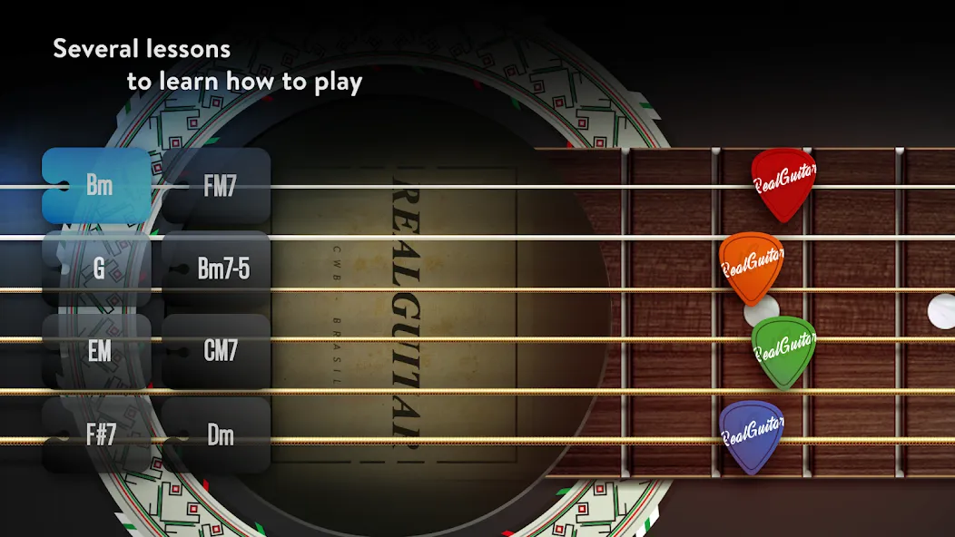 Real Guitar: lessons & chords Mod APK Все разблокировано — Скачать на Андроид — скриншот 2 Real Guitar: lessons & chords Mod APK Все разблокировано — Скачать на Андроид — скриншот 2