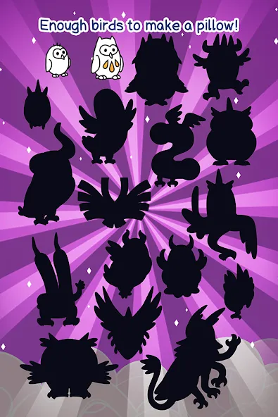 Скачать Birds Evolution: Merge Game — Много денег — скриншот 4