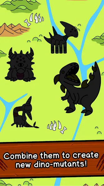 Скачать Dino Evolution: Dinosaur Game на Андроид — Много денег — скриншот 3