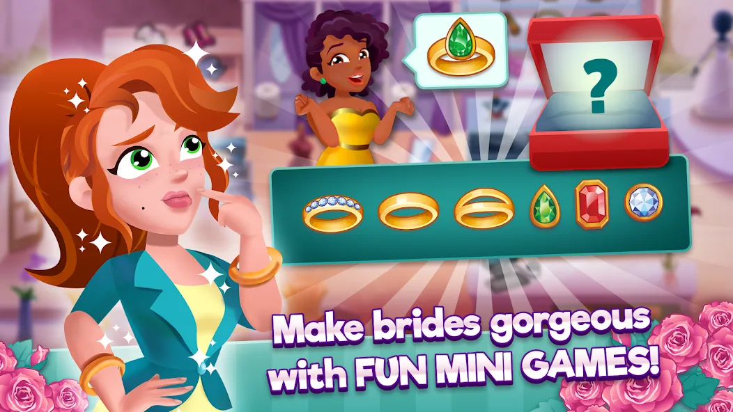 Ellie's Wedding: Dress Shop на Андроид — Много денег — скриншот 3