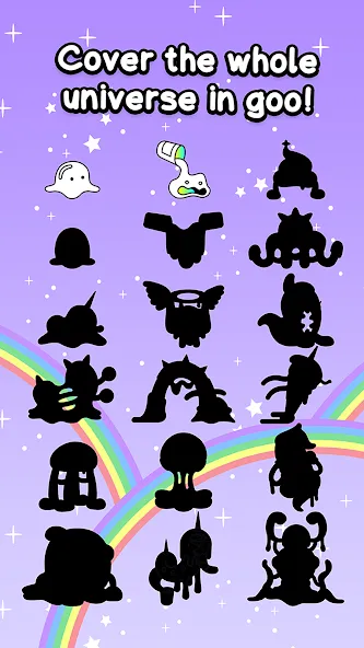 Скачать Slime Evolution: Merge ASMR MOD APK — Много денег — скриншот 5