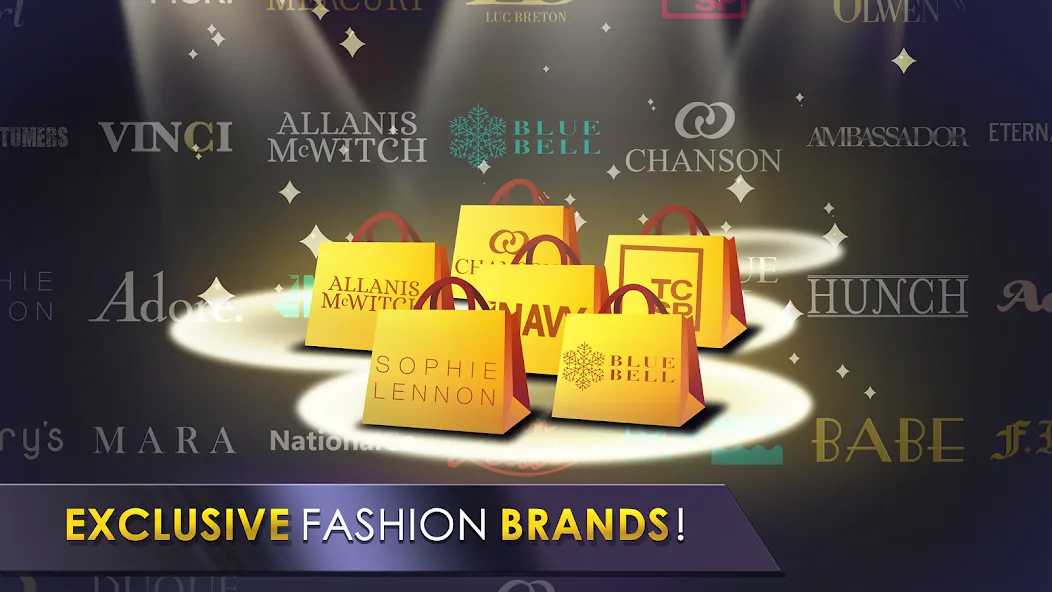 Скачать Fashion Fever: Dress Up Game — Модификация Много денег и кристаллов — скриншот 4