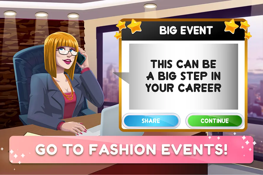 Fashion Fever 2: Dress Up Game MOD APK на Android — Много денег и кристаллов — скриншот 3