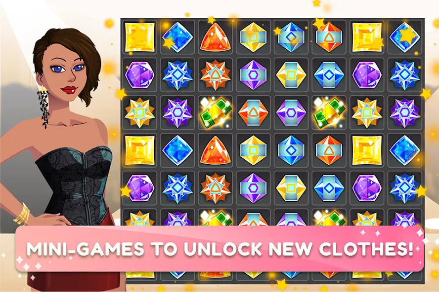 Fashion Fever 2: Dress Up Game MOD APK на Android — Много денег и кристаллов — скриншот 5