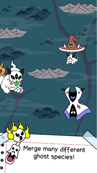 Ghost Evolution: Merge Spirits — Мод: Много денег — скриншот 3