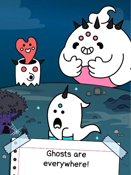 Ghost Evolution: Merge Spirits — Мод: Много денег — скриншот 5