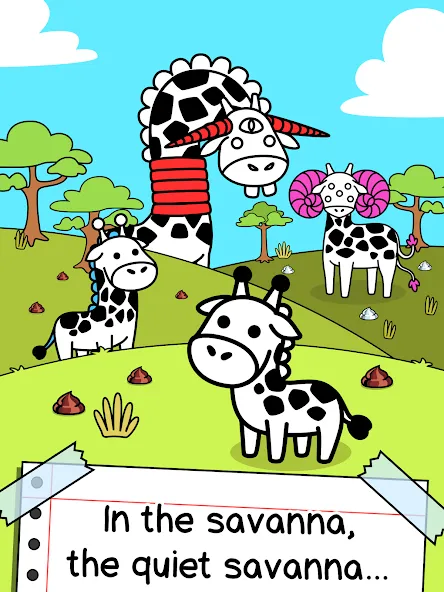 Скачать Giraffe Evolution: Idle Game на телефон — Много денег — скриншот 5