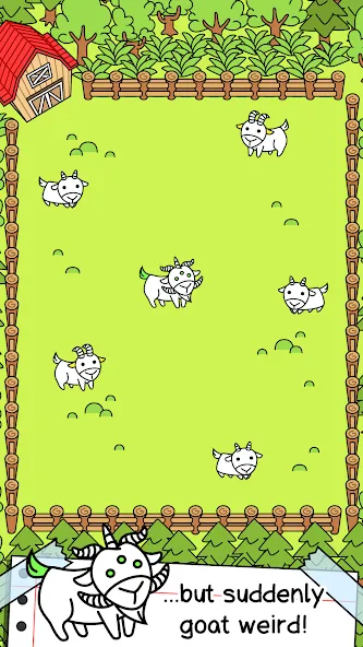 Goat Evolution: Animal Merge на Андроид — Много денег — скриншот 2