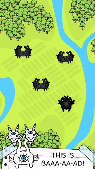 Goat Evolution: Animal Merge на Андроид — Много денег — скриншот 3
