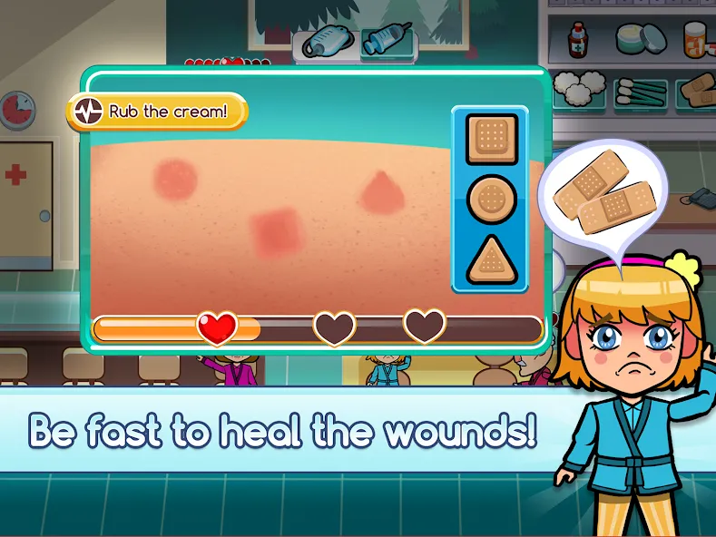 Hospital Dash Tycoon Simulator на Андроид — Мод Много денег и золота — скриншот 3