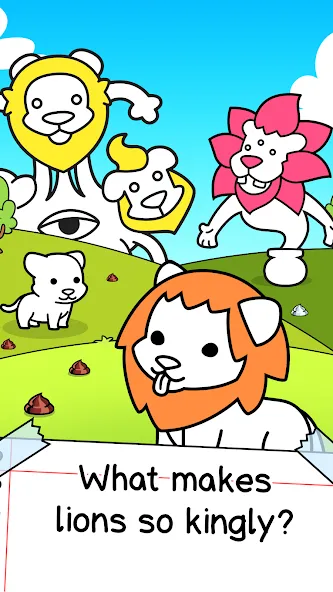Lion Evolution: Jungle King — Взломанная версия (Много денег) — скриншот 1