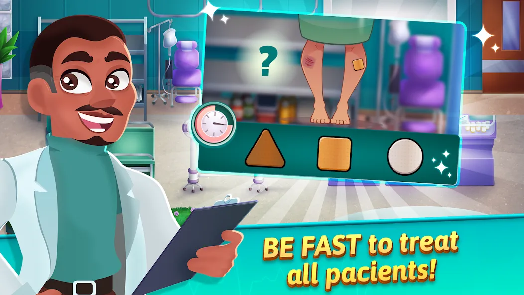 Взлом Medicine Dash: Hospital Game — Много денег — скриншот 2