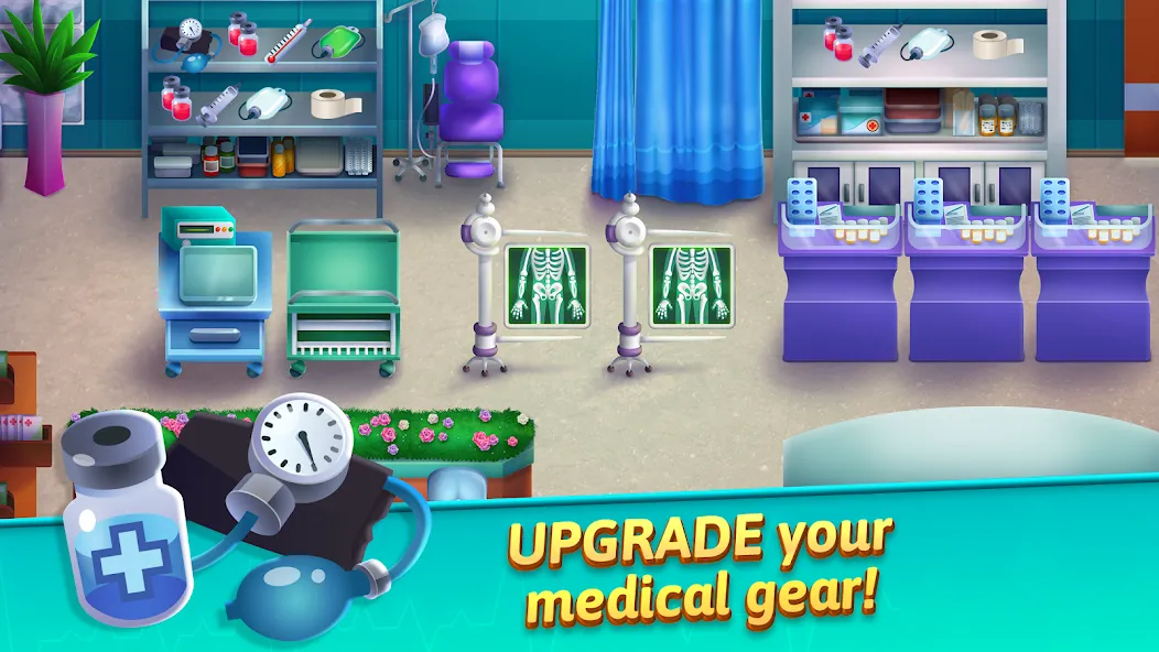 Взлом Medicine Dash: Hospital Game — Много денег — скриншот 3