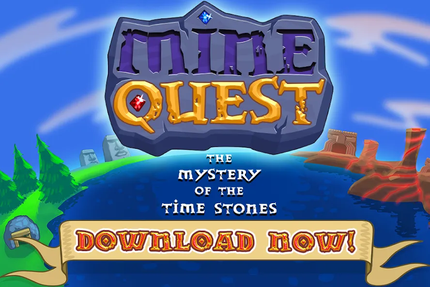 Взломанная Mine Quest: Battle Dungeon RPG на Андроид — Много денег и кристаллов — скриншот 5