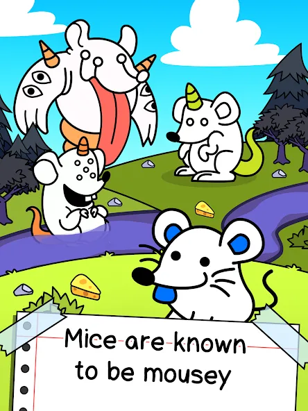 Скачать взлом Mouse Evolution: Mutant Rats на Андроид — Много денег — скриншот 5