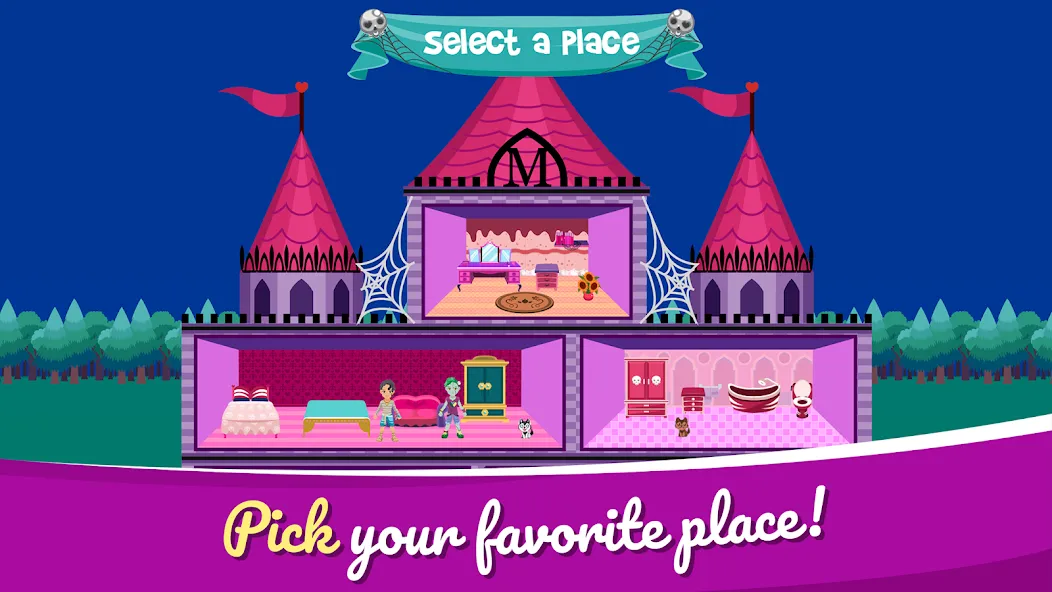My Monster House: Doll Games — Мод: Все открыто — скриншот 3