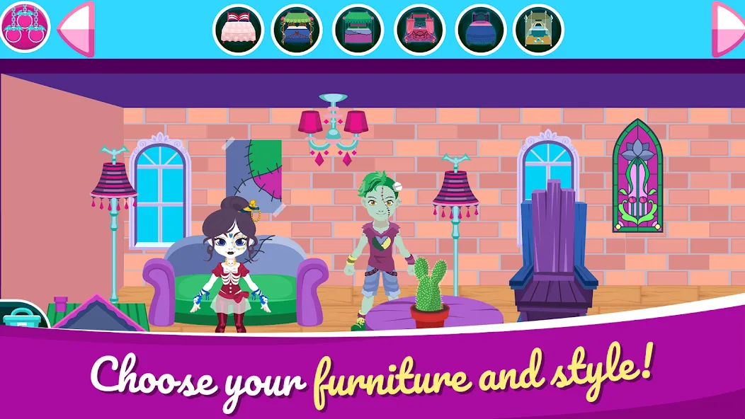 My Monster House: Doll Games — Мод: Все открыто — скриншот 4