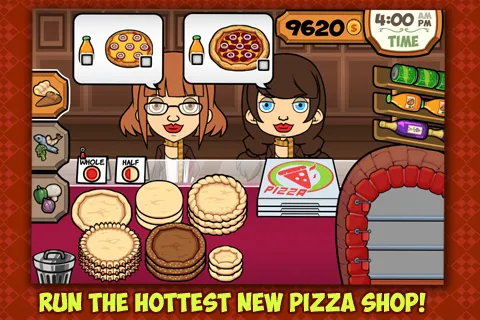 Скачать My Pizza Shop: Management Game MOD APK — Много денег — скриншот 1