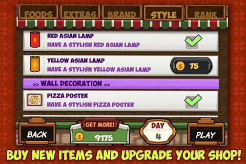 Скачать My Pizza Shop: Management Game MOD APK — Много денег — скриншот 2