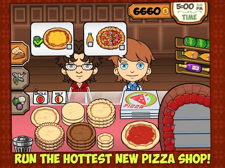 Скачать My Pizza Shop: Management Game MOD APK — Много денег — скриншот 5