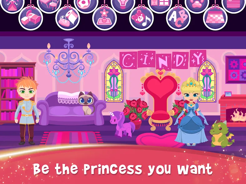 Скачать My Princess Castle: Doll Game на Android — Все открыто — скриншот 1