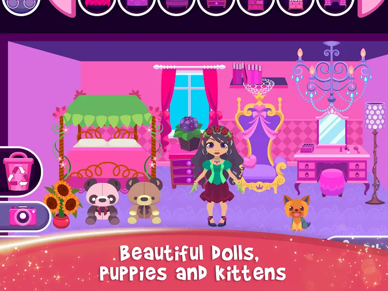 Скачать My Princess Castle: Doll Game на Android — Все открыто — скриншот 4