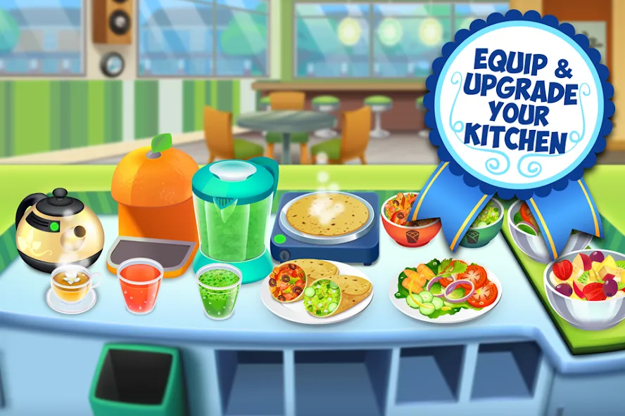 My Salad Bar: Veggie Food Game — Взломанная версия (Много денег) — скриншот 4 My Salad Bar: Veggie Food Game — Взломанная версия (Много денег) — скриншот 4