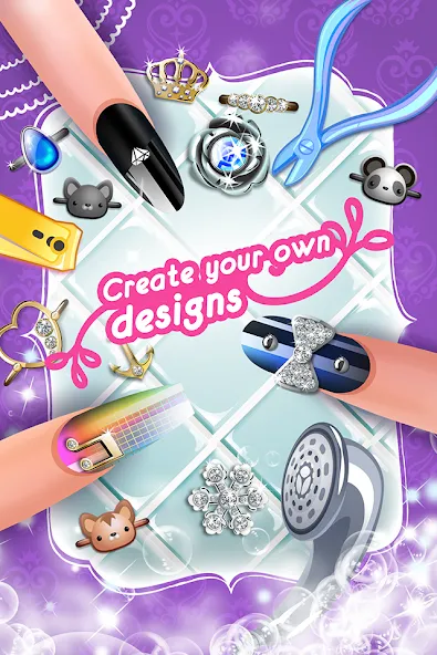My Nail Makeover: Nail Salon — Взломанная версия (Все открыто) — скриншот 3