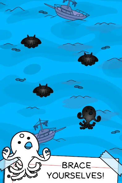 Скачать Octopus Evolution: Idle Game — Последняя версия (Много денег) — скриншот 3