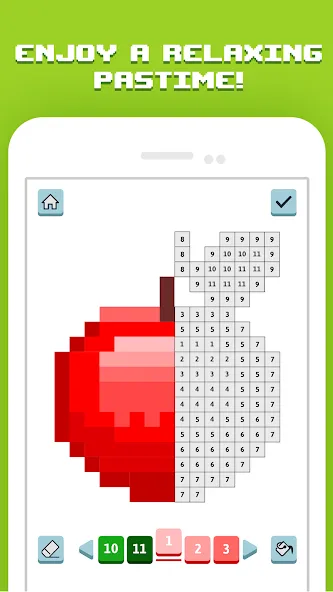 Скачать взломанную Pixelicious: Color Daily Pixel — Все цвета открыты и без рекламы — скриншот 3