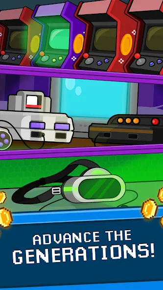 Press Start: Video Game Story на Андроид — Мод Все DLC разблокированы — скриншот 4 Press Start: Video Game Story на Андроид — Мод Все DLC разблокированы — скриншот 4