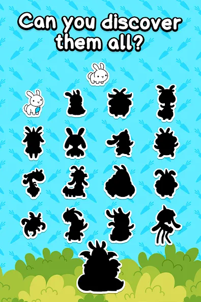 Rabbit Evolution: Merge Bunny — Мод: Много денег — скриншот 4