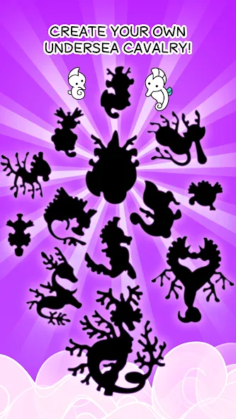 Seahorse Evolution: Sea Mutant MOD — Много денег и кристаллов на Андроид — скриншот 4